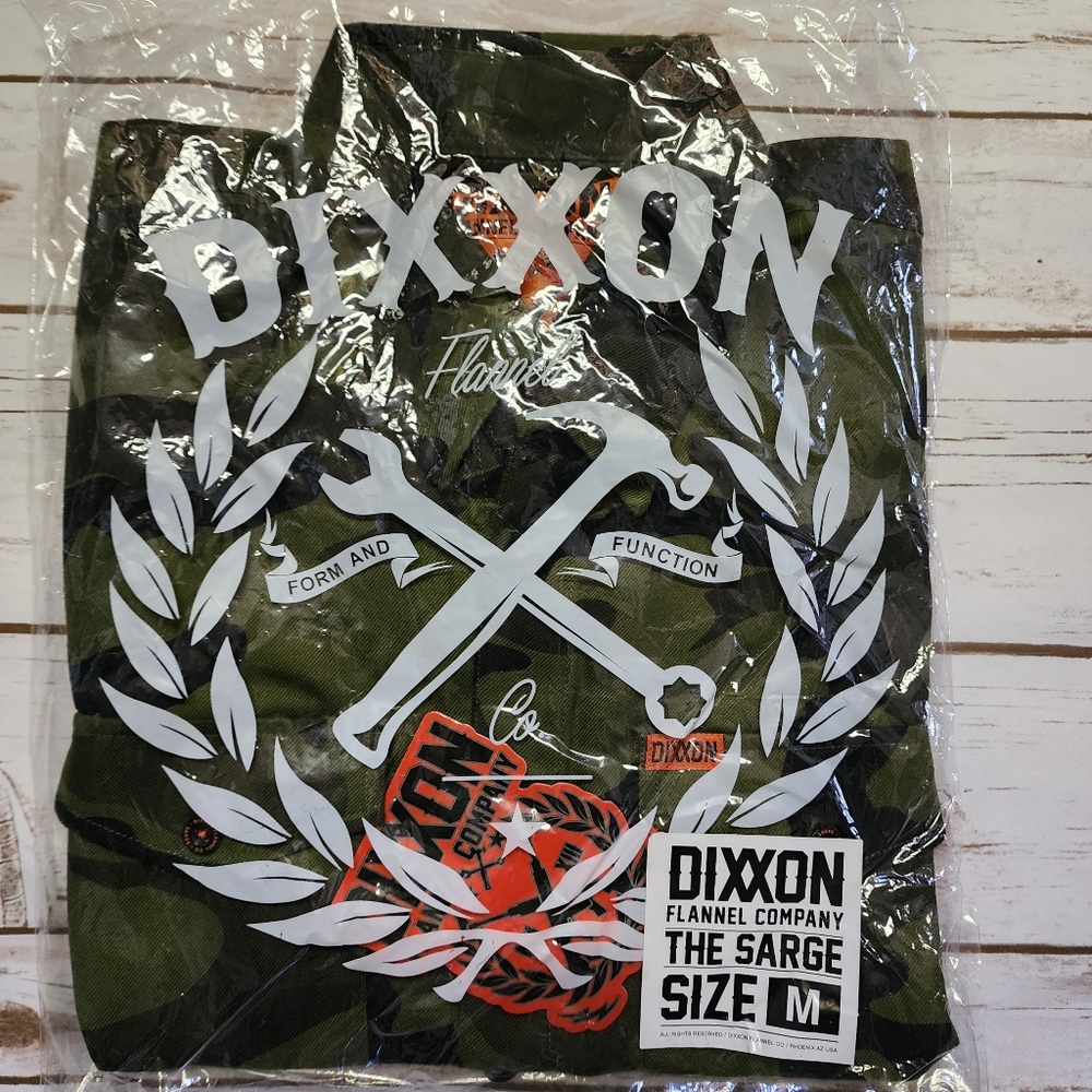 Dixxon Flannel Company The Sarge Brand New In Bag Medium Camo